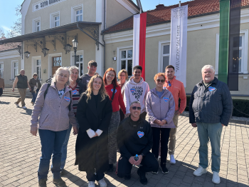 Happy guests during a Krakow trip