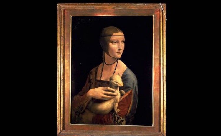 The Princes Czartoryski Museum - Lady with an ermine by Leonardo da Vinci ticket 